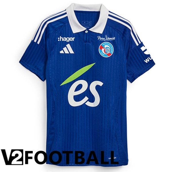 RC Strasbourg Home Soccer Shirt 2024/2025