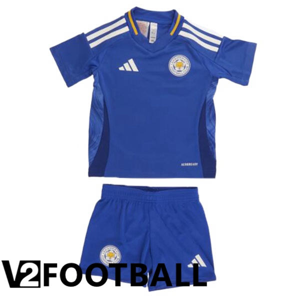Leicester City Kids Home Soccer Shirt Blue 2024/2025