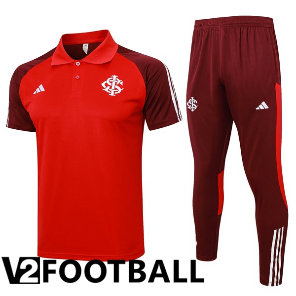 SC Internacional Soccer Polo + Training Pants Red 2024/2025