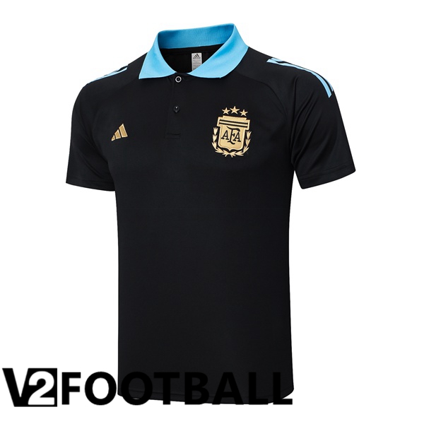 Argentina Soccer Polo Black 2024/2025