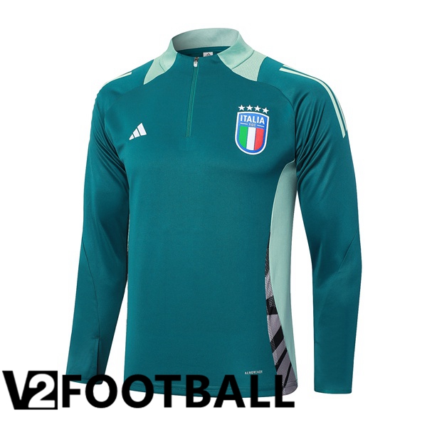 Italy Training Sweatshirt Green 2024/2025