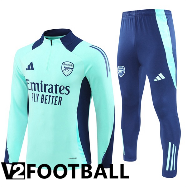 Arsenal kit Training Tracksuit Green 2024/2025