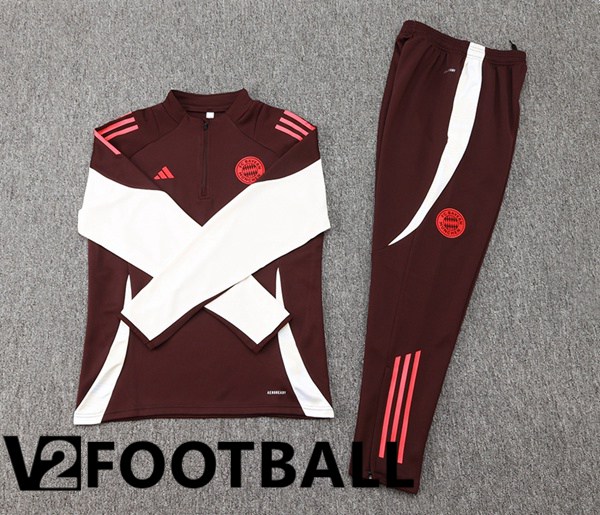 Bayern Munich kit Training Tracksuit Brown 2024/2025