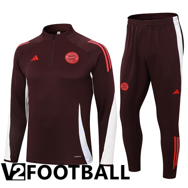 Bayern Munich kit Training Tracksuit Brown 2024/2025
