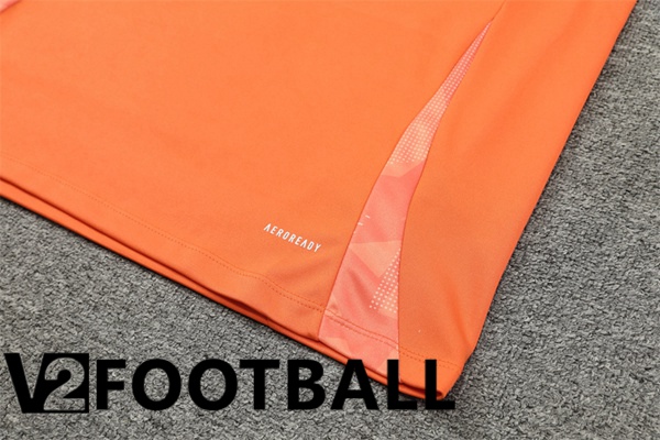 Manchester United kit Training Tracksuit Orange 2024/2025