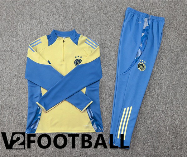 AFC Ajax kit Training Tracksuit Yellow 2024/2025