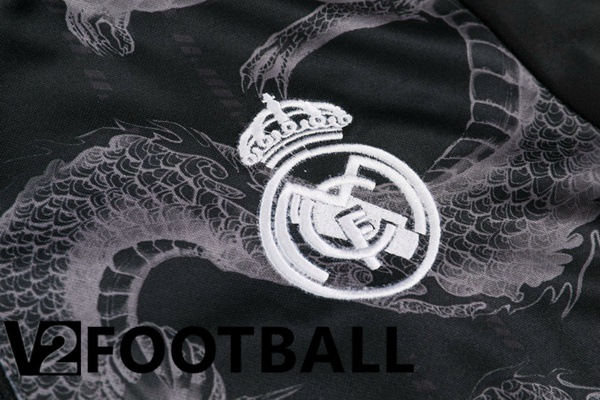 Real Madrid kit Training Tracksuit Black 2024/2025