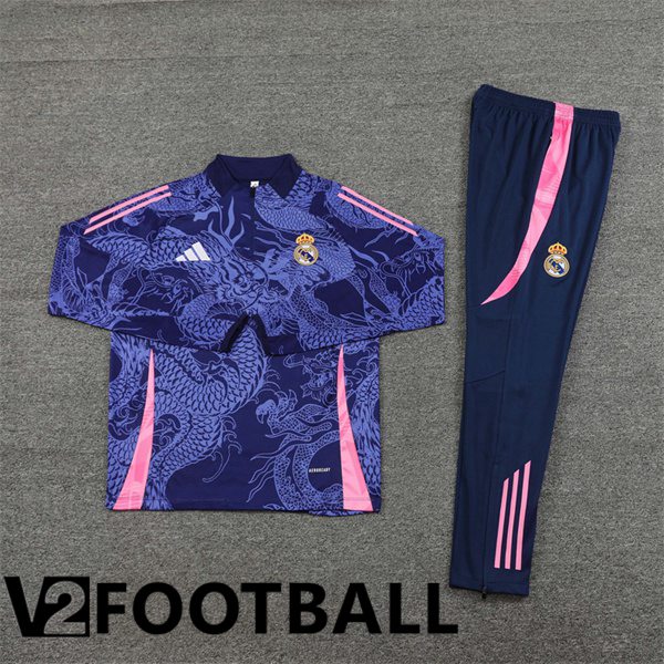 Real Madrid kit Training Tracksuit Blue Royal 2024/2025