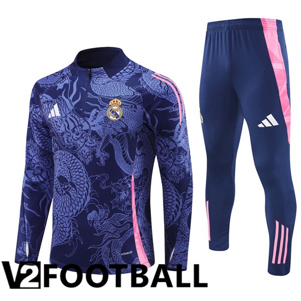Real Madrid kit Training Tracksuit Blue Royal 2024/2025
