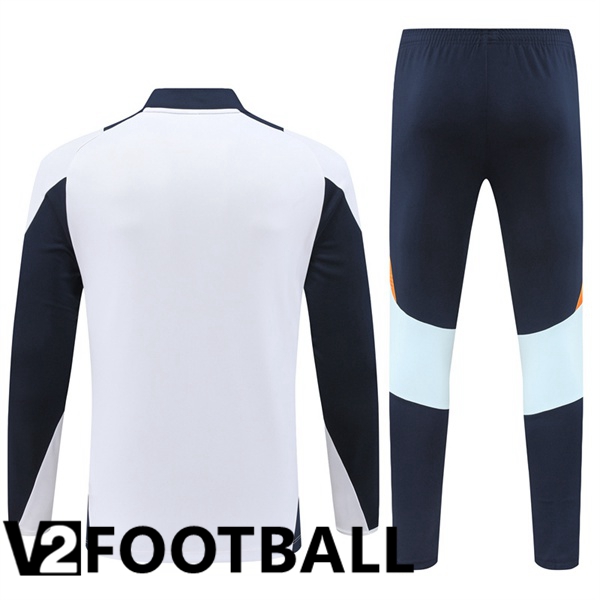 Real Madrid kit Training Tracksuit White 2024/2025