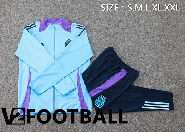 Argentina kit Training Jacket Suit Blue 2024/2025