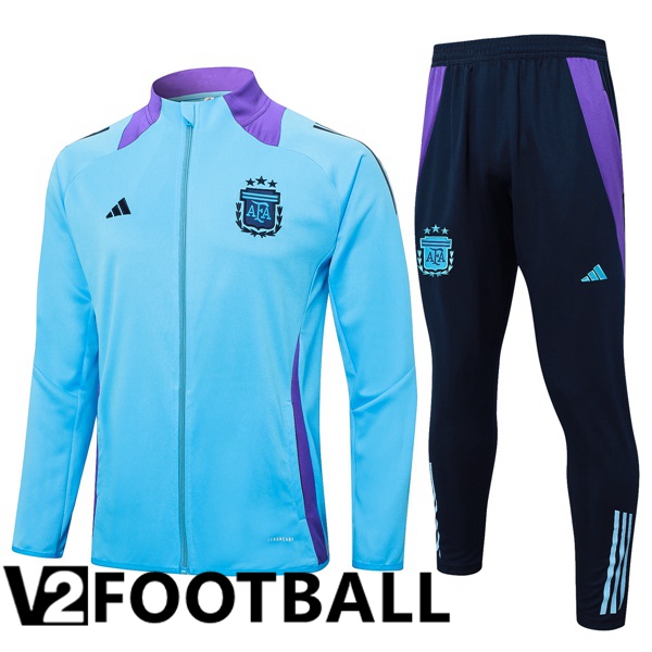 Argentina kit Training Jacket Suit Blue 2024/2025