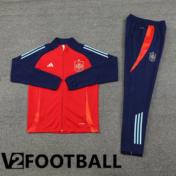 Spain kit Training Jacket Suit Red 2024/2025