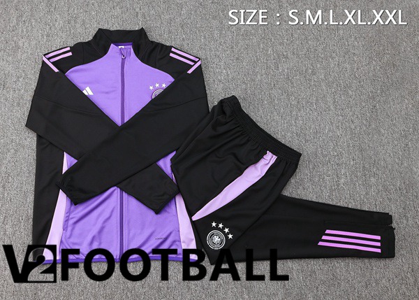 Germany kit Training Jacket Suit Purple 2024/2025