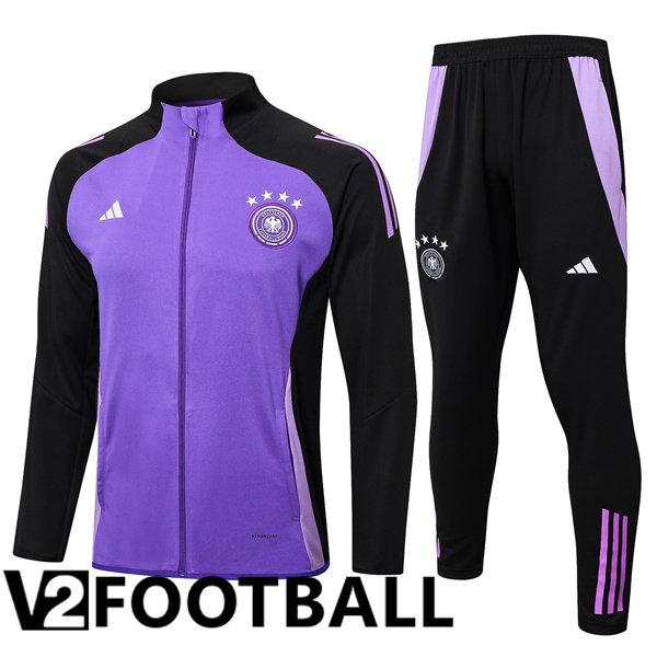 Germany kit Training Jacket Suit Purple 2024/2025