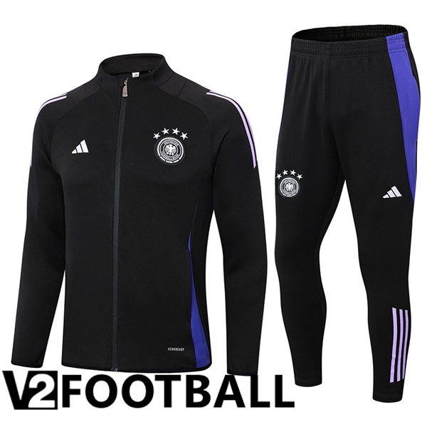 Germany kit Training Jacket Suit Black 2024/2025