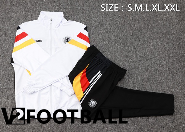 Germany kit Training Jacket Suit White 2024/2025