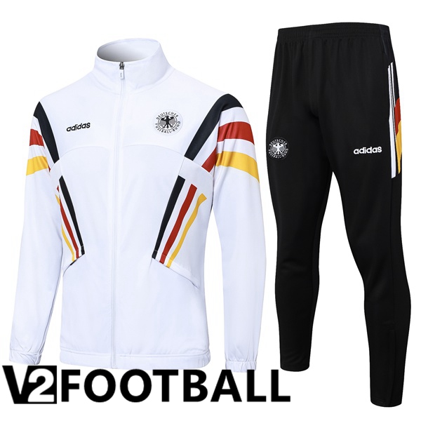 Germany kit Training Jacket Suit White 2024/2025
