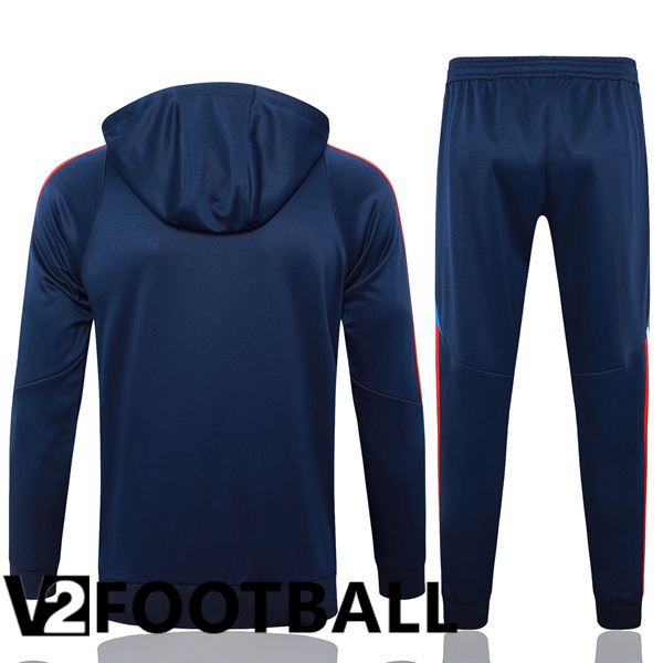 Italy Training Tracksuit Sweatshirt HoodieBlue Royal 2024/2025