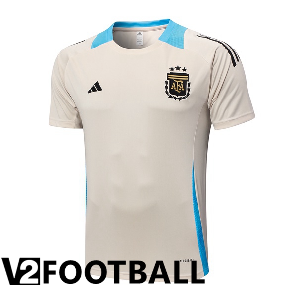 Argentina Training T Shirt Yellow 2024/2025