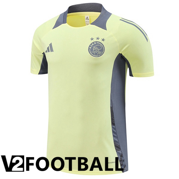 AFC Ajax Training T Shirt Yellow 2024/2025