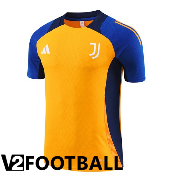 Juventus Training T Shirt Yellow 2024/2025