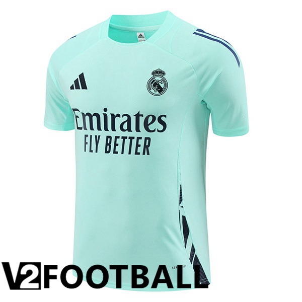 Real Madrid Training T Shirt Green 2024/2025