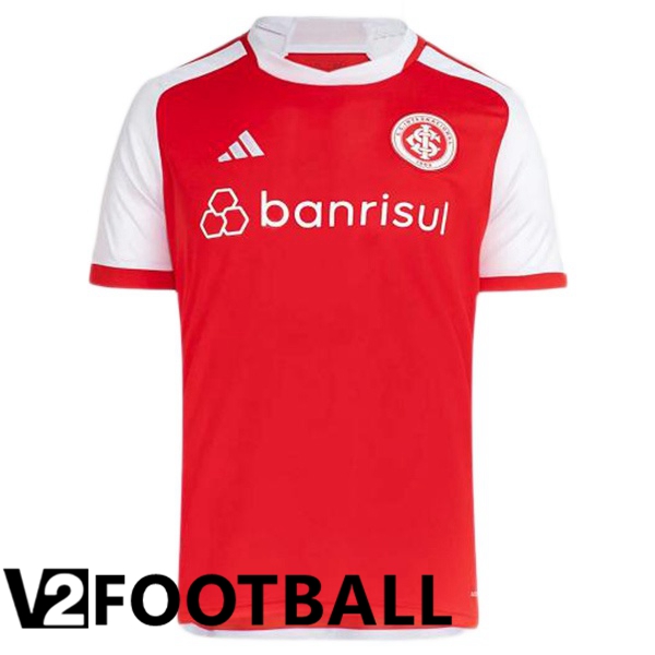 SC Internacional Home Soccer Shirt Red 2024/2025