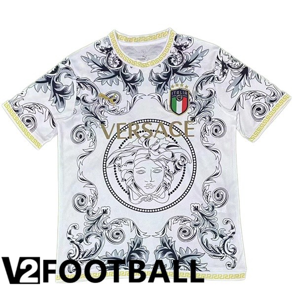 Italy Soccer Shirt Special Edition White 2024/2025