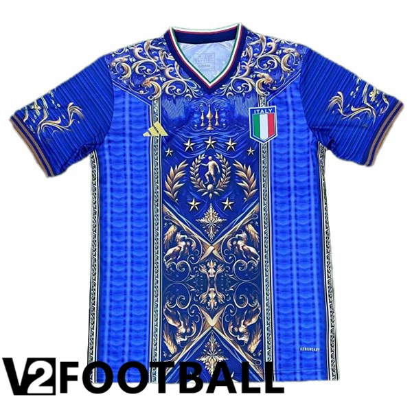 Italy Soccer Shirt Special Edition Blue 2024/2025