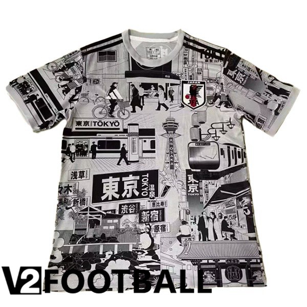 Japan Soccer Shirt Special Edition White Black 2024/2025