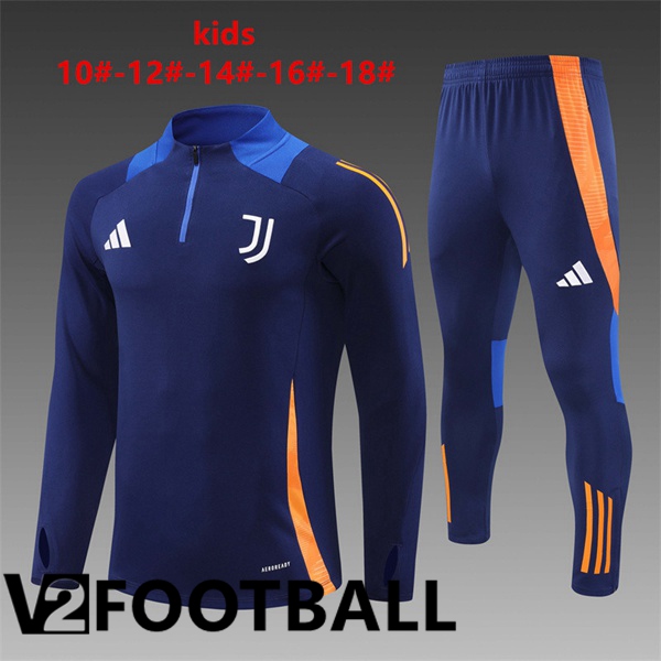 Juventus Kids kit Training Tracksuit Blue Royal 2024/2025