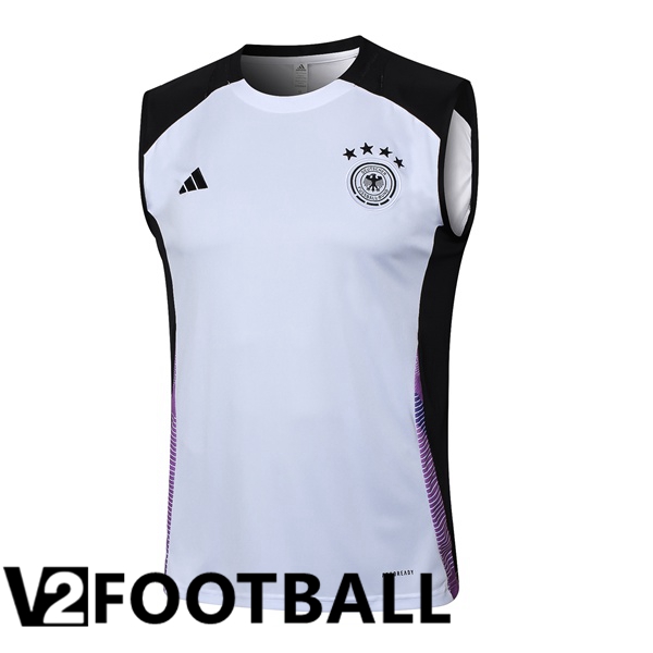 Germany Soccer Vest White 2024/2025