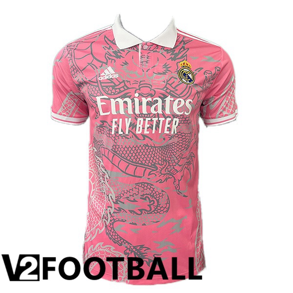 Real Madrid Soccer Shirt Special Edition Pink 2024/2025