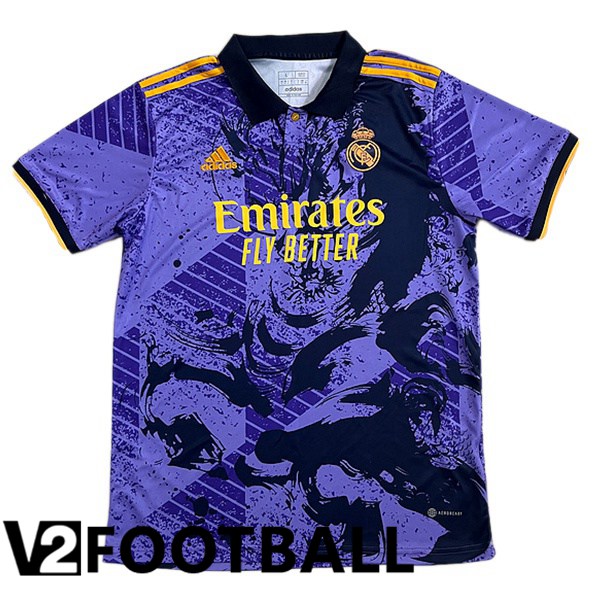 Real Madrid Soccer Shirt Special Edition Purple 2024/2025