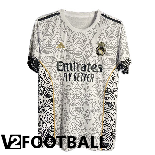 Real Madrid Soccer Shirt Special Edition White 2024/2025