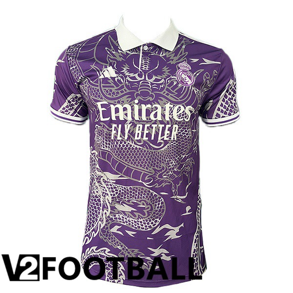 Real Madrid Soccer Shirt Special Edition Purple 2024/2025