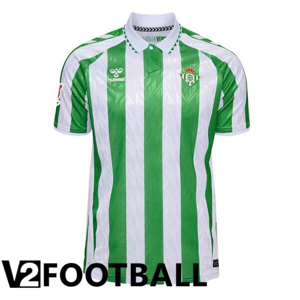 Real Betis Home Soccer Shirt Green White 2024/2025