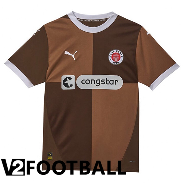 St Pauli Home Soccer Shirt 2024/2025