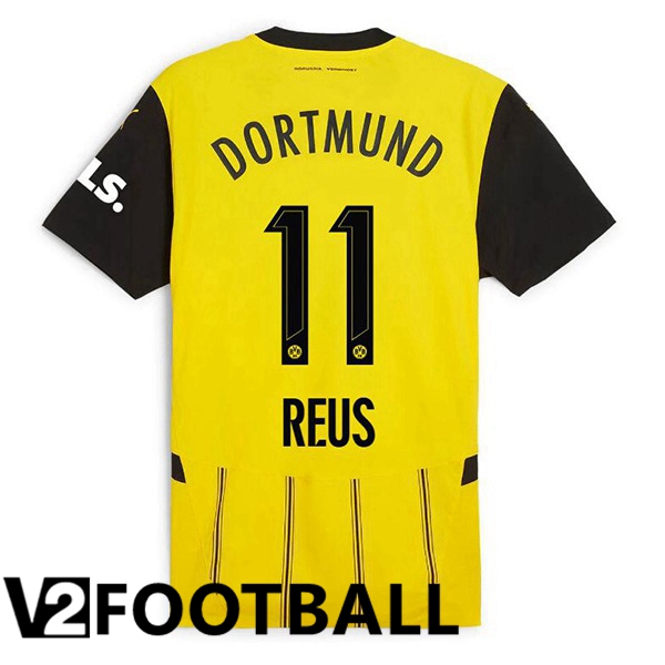 Dortmund BVB (Reus 11) Home Soccer Shirt Yellow 2024/2025