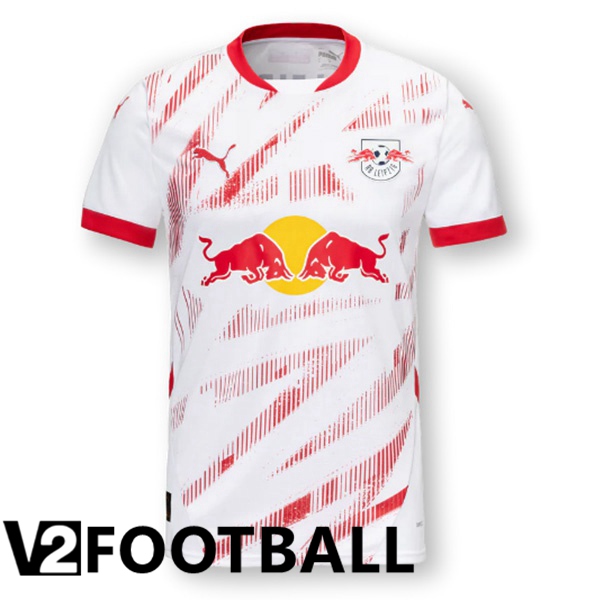 RB Leipzig Home Soccer Shirt White 2024/2025