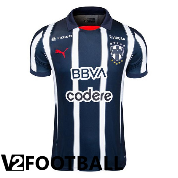 CF Monterrey Home Soccer Shirt Blue 2024/2025