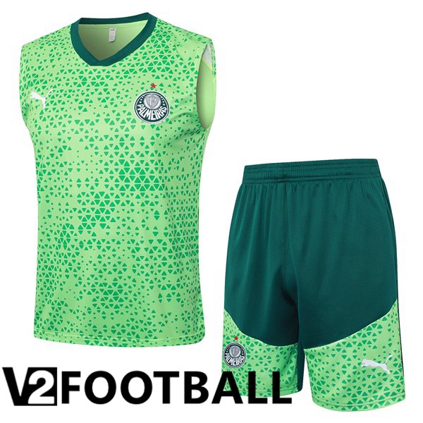 Palmeiras Soccer Vest + Shorts Green 2024/2025