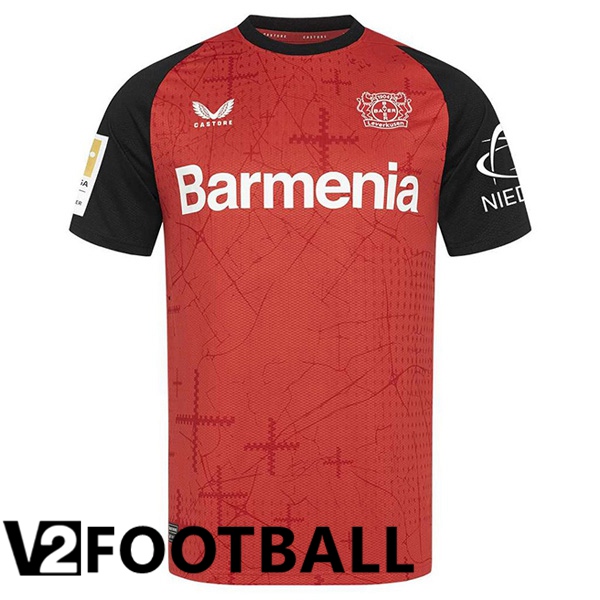 Bayer 04 Leverkusen Home New Soccer Shirt 2024/2025