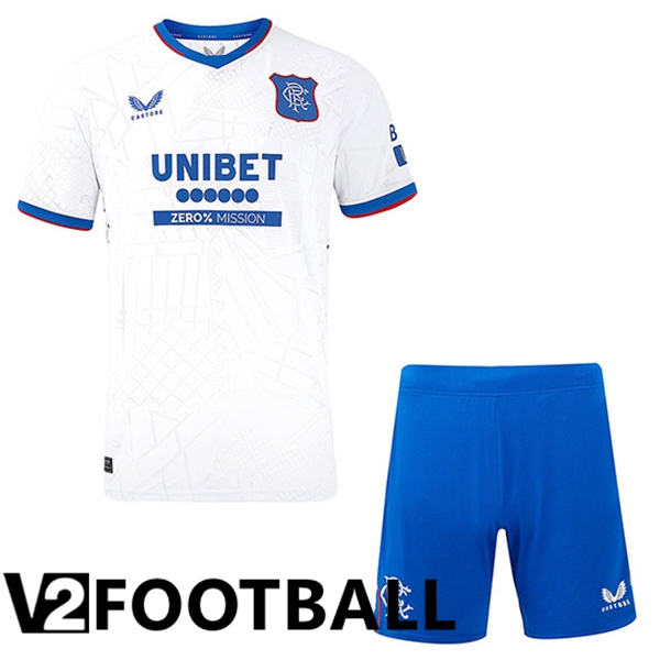 Rangers FC Kids Away New Soccer Shirt 2024/2025