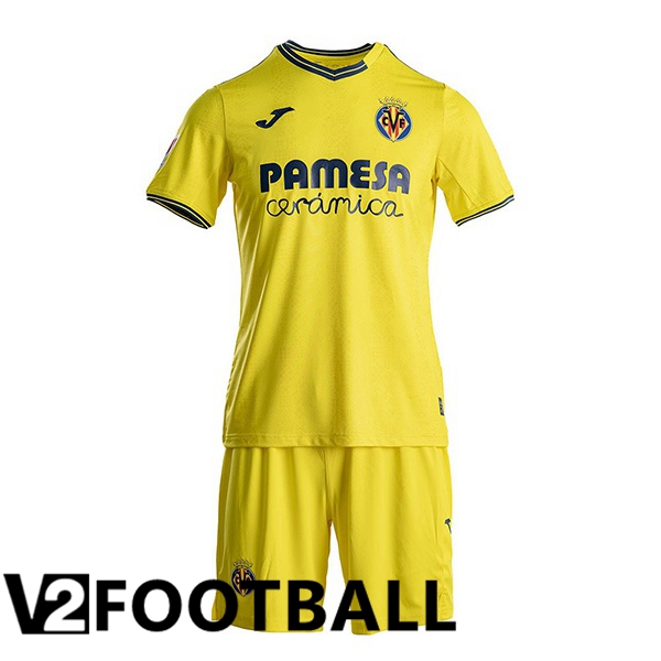 Villarreal Kids Home Soccer Shirt Yellow 2024/2025