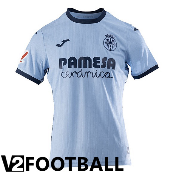 Villarreal Away Soccer Shirt Blue 2024/2025