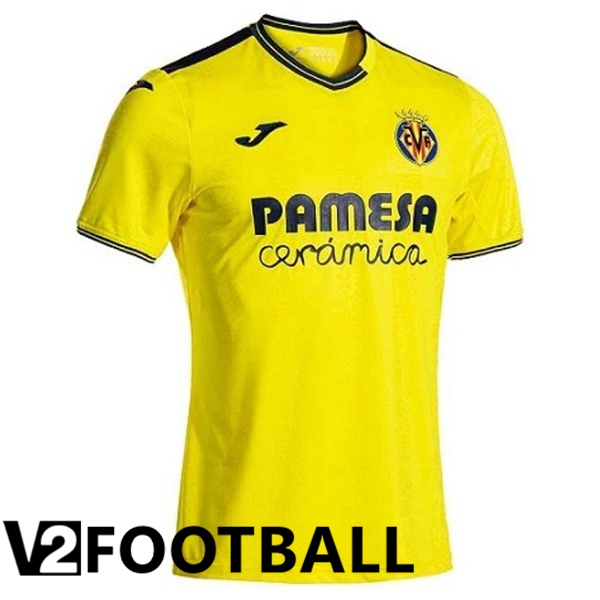 Villarreal Home Soccer Shirt Yellow 2024/2025