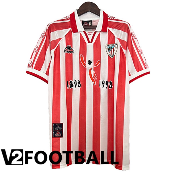 Athletic Bilbao Retro Home Soccer Shirt 100th Anniversary