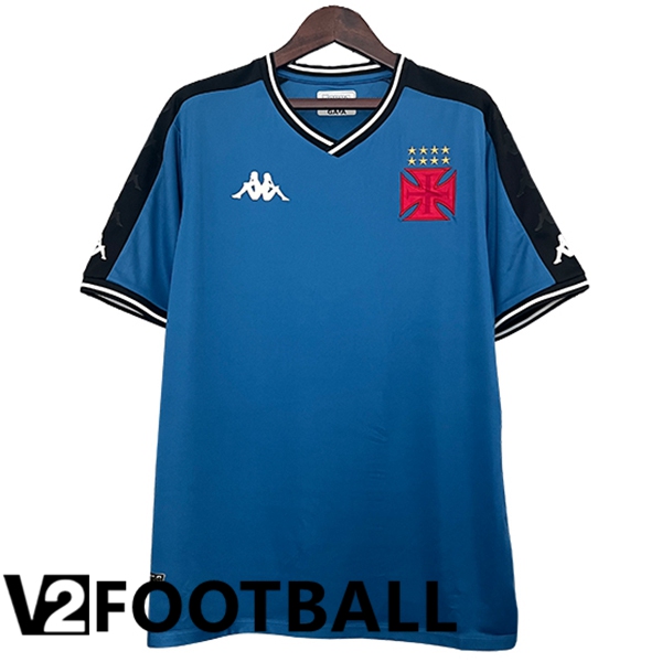 CR Vasco Da Gama Goalkeeper Soccer Shirt Blue 2024/2025